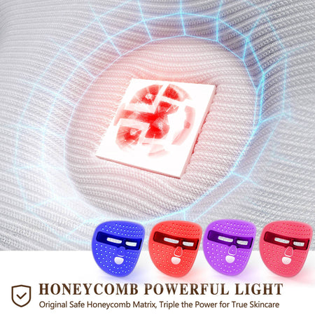 RadiantSkin™ LED Face Mask – Red & Blue Light Therapy| Lumilash |