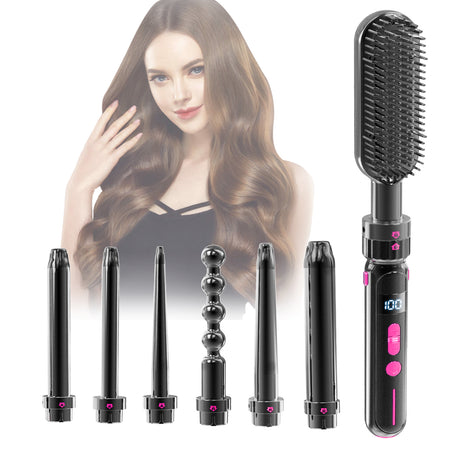 Lumilash ProCurl Duo Hair Styler – 2-in-1 Curling & Straightening Iron with Ceramic Barrel