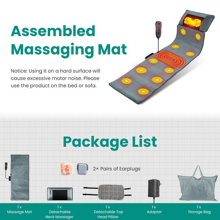 Total Body Relief Bundle| Lumilash| (Heat + Deep Tissue)